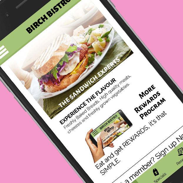 Restaurant Mobile app design
