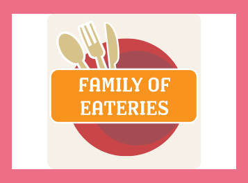 Family of Eateries Parent Company logo Design